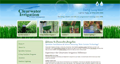 Desktop Screenshot of clearwaterirrigation.com